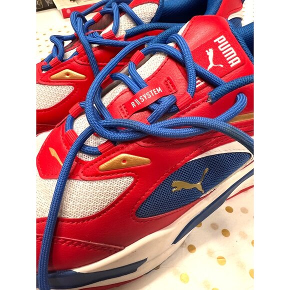 Puma Red & Blue RS-System Mens Sneakers Size 11 US main image 8